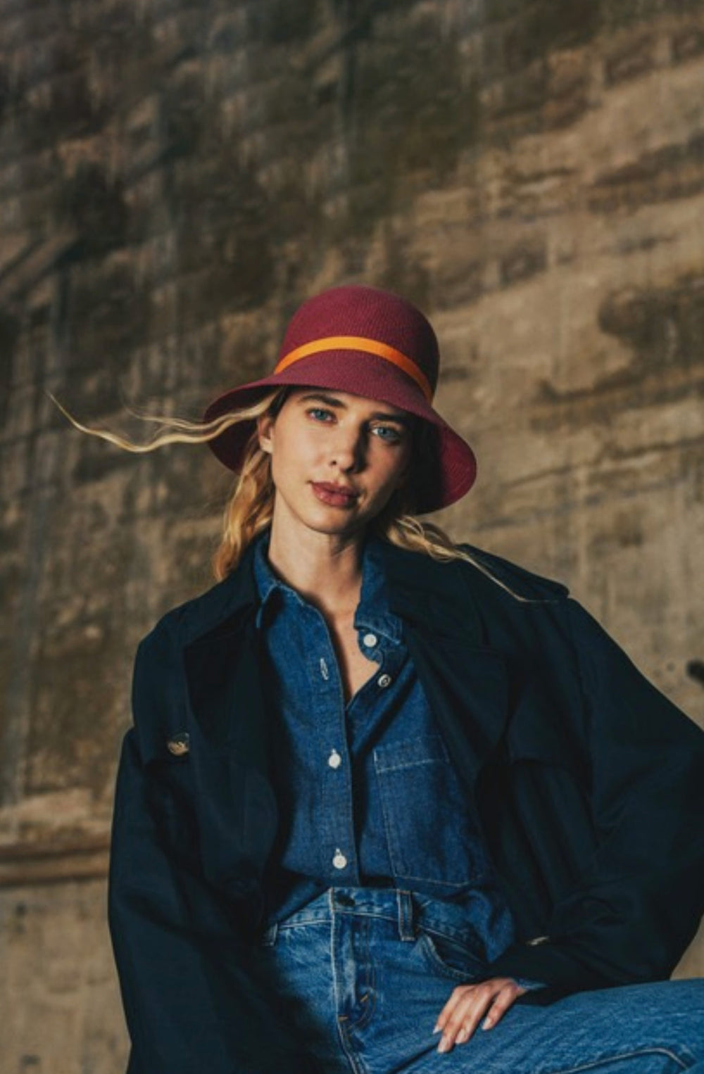 CLEMENCE Red Panama