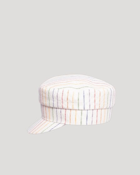 MALTAISE LINEN RAINBOW STRIPES