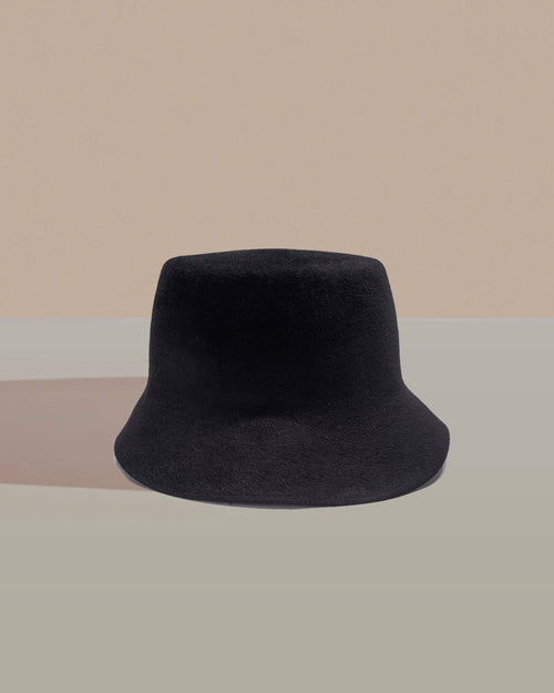 Secchio Felt Black