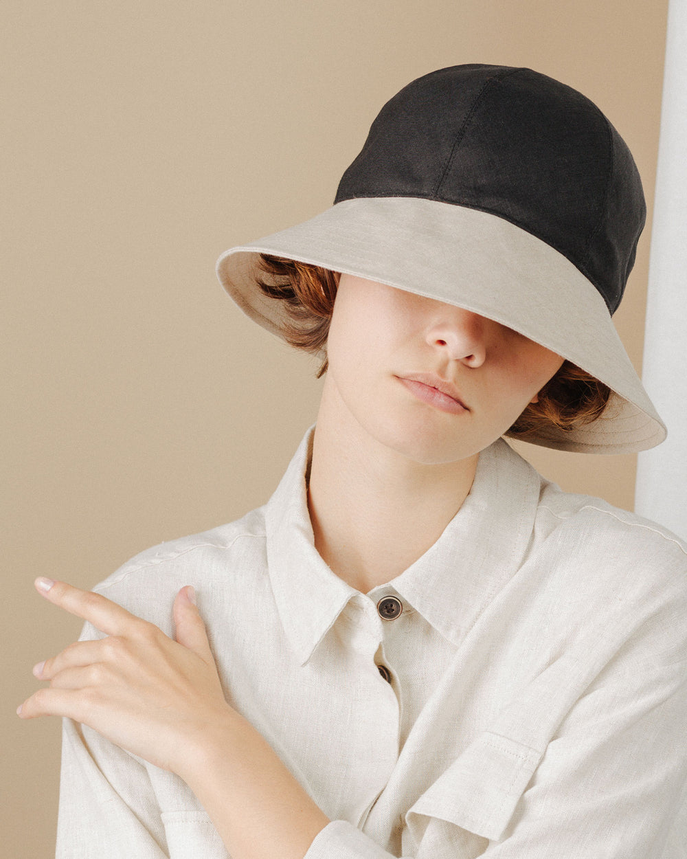 women wear sunhat