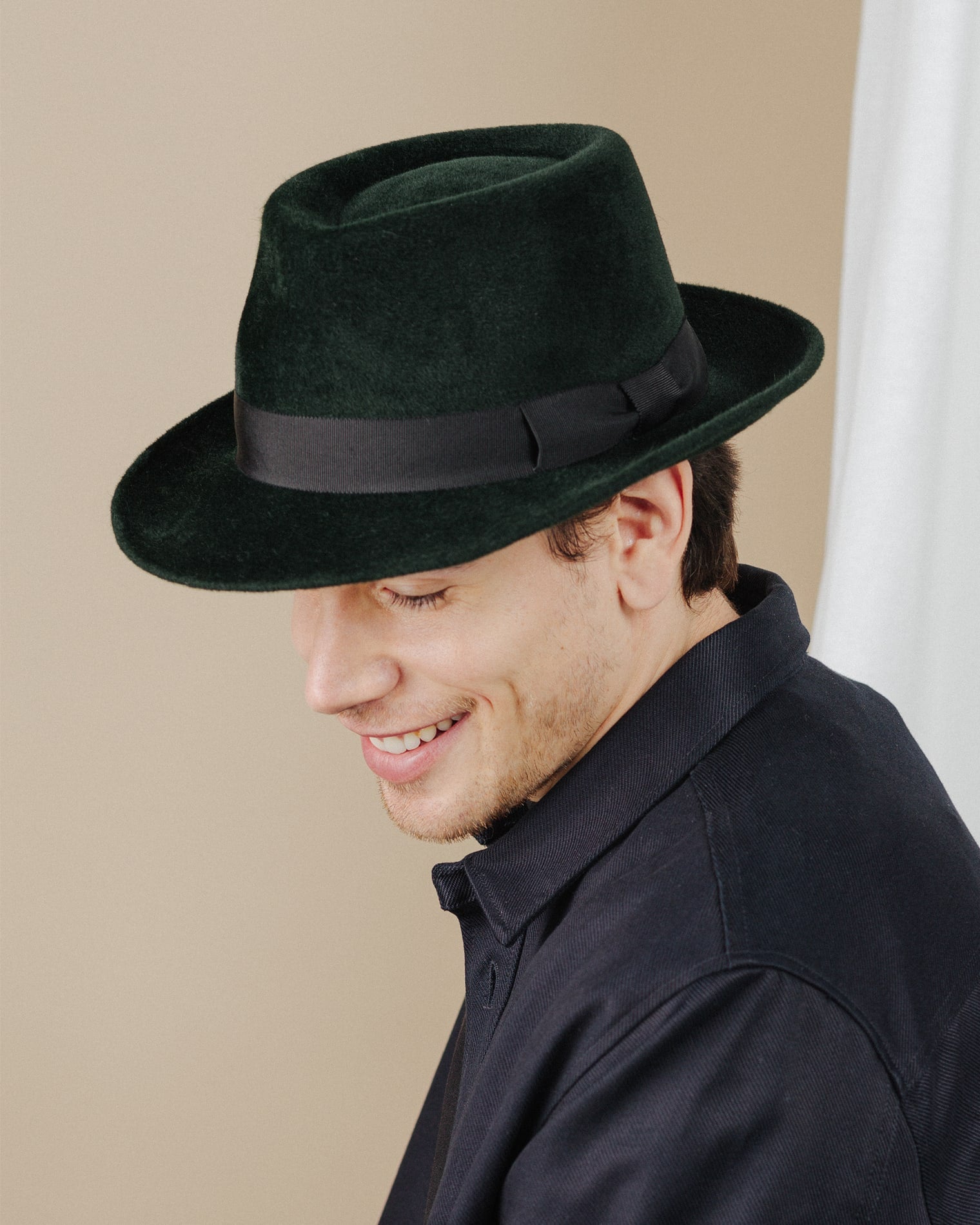 men wear deep-forest-green