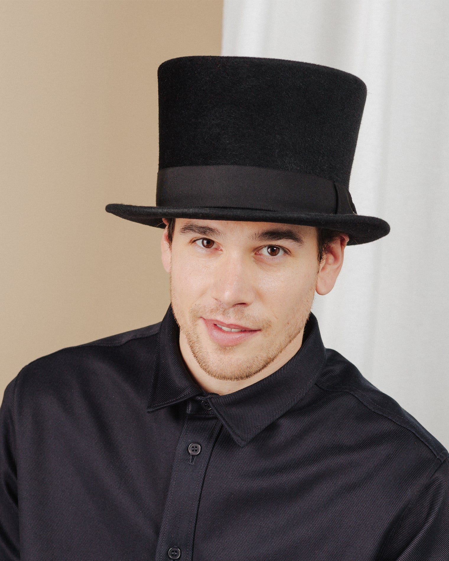 men wear black