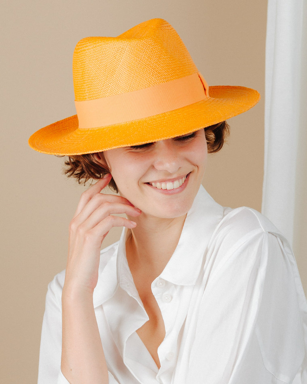 women wear orange