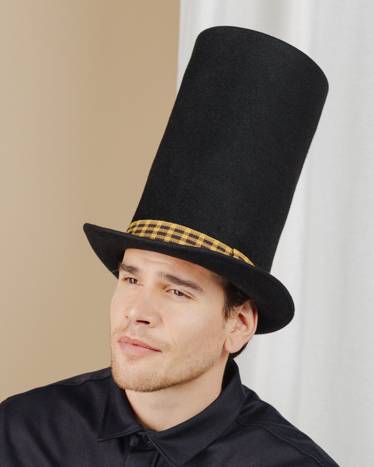 men wear black