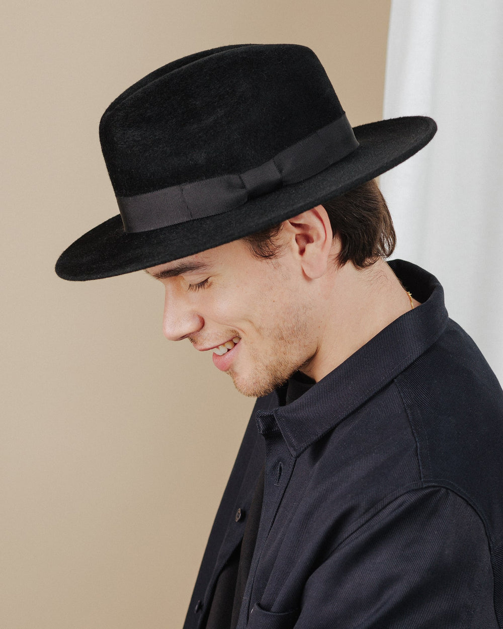 men wear black