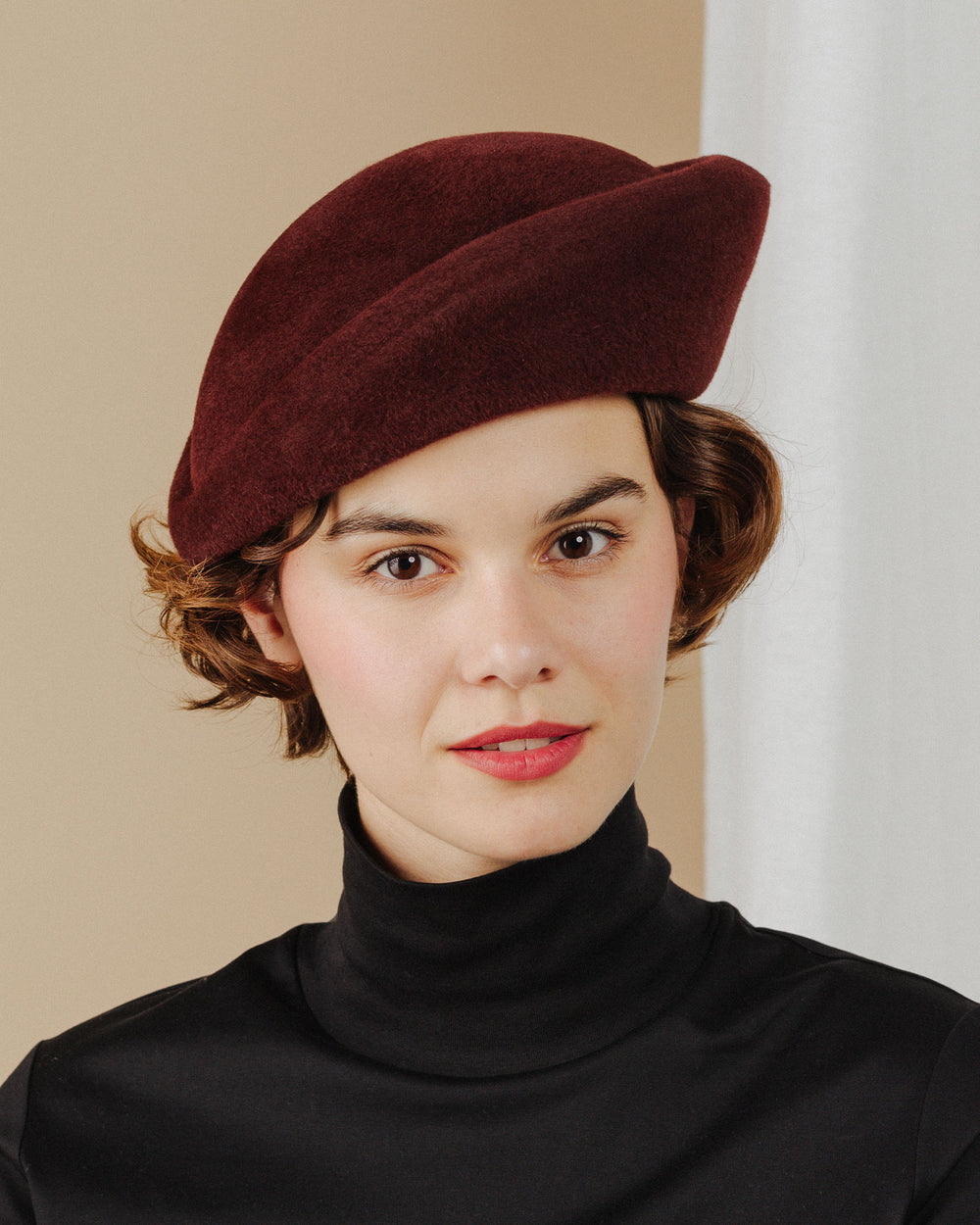 women wear burgundy