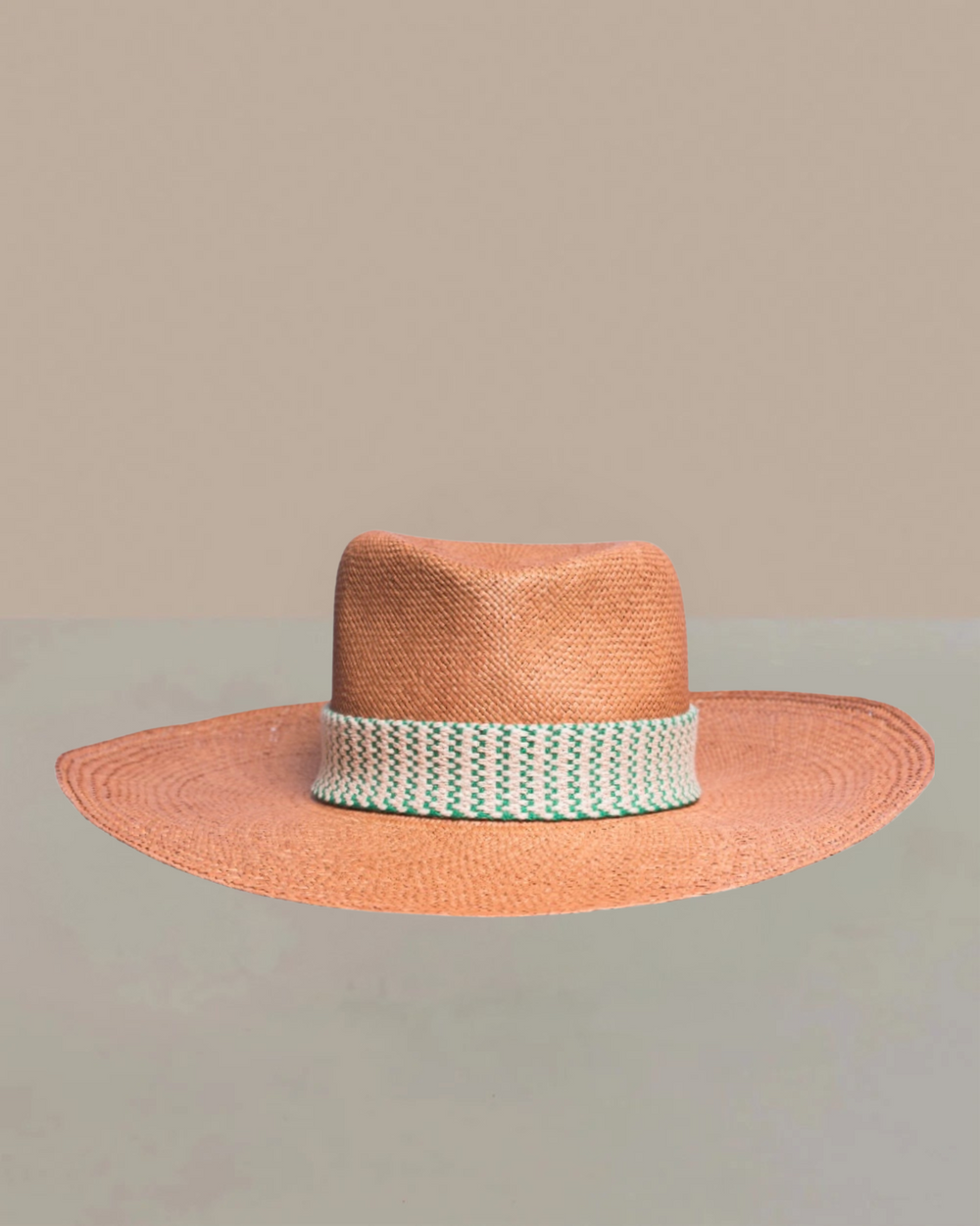 Capone Wide Brim Café au Lait Panama
