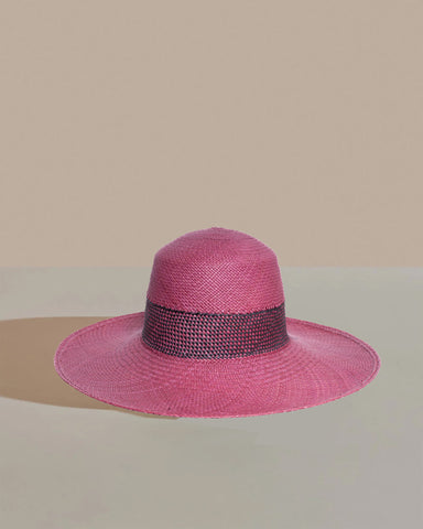 PANCHO Panama mesh wave bordeaux