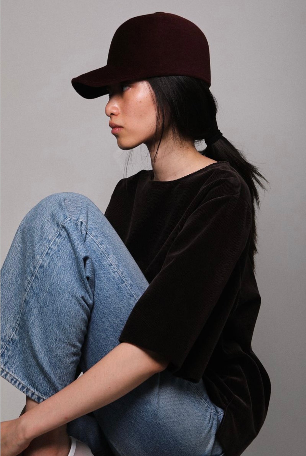 burgundy — porté femme