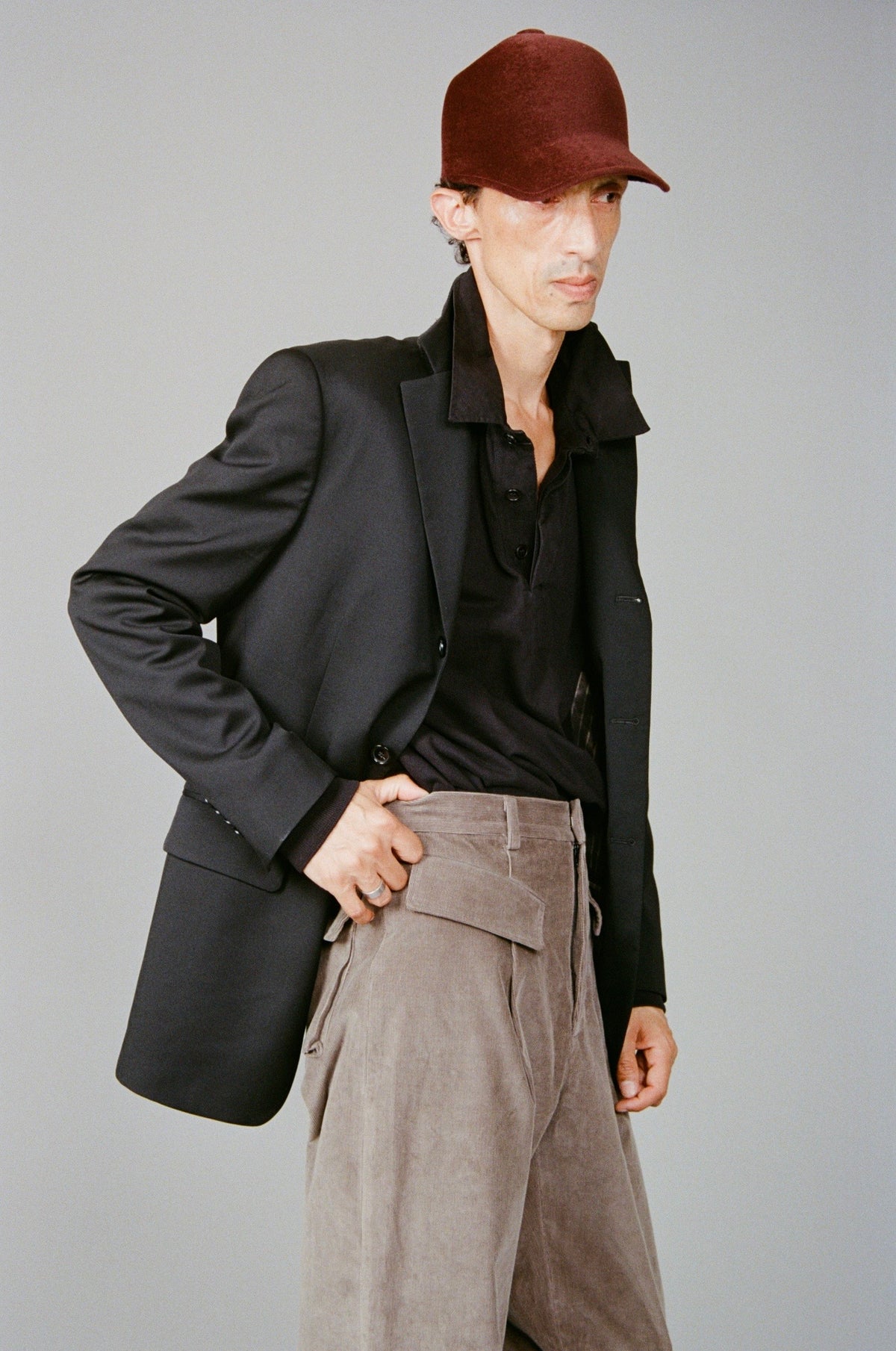 burgundy — porté homme