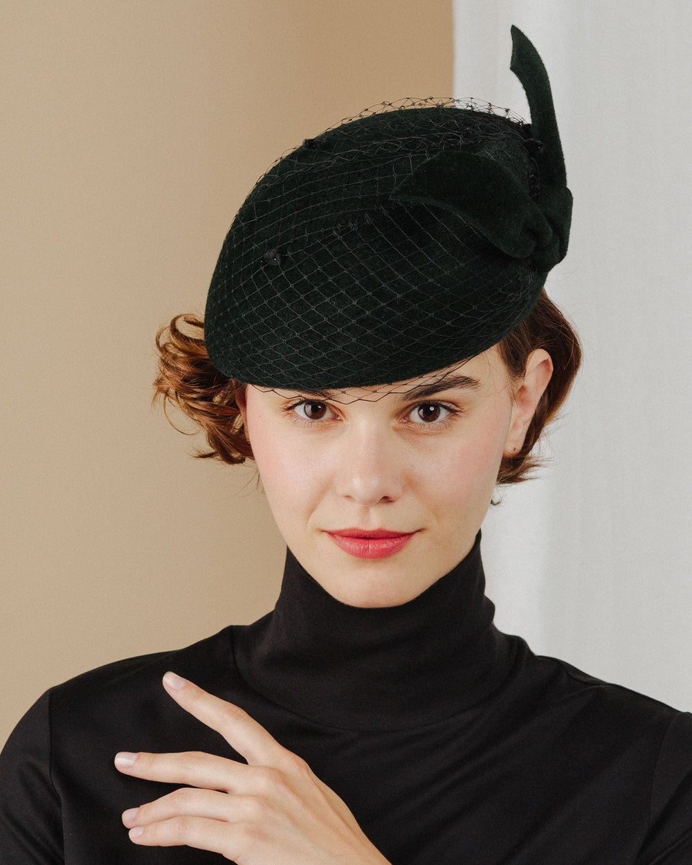 women wear deep-forest-green