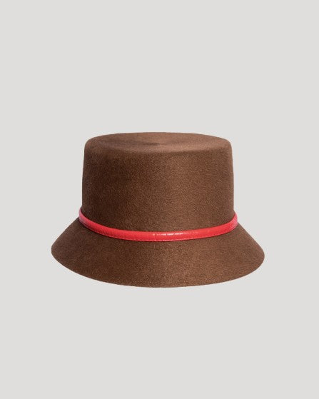 felt-cuir brown