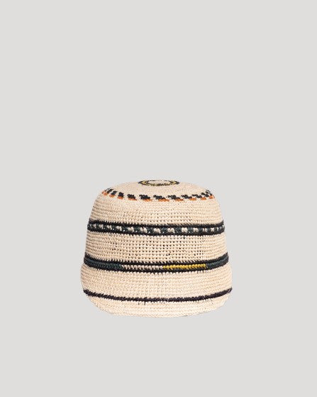 CASQUE Panama Crochet N'Debele
