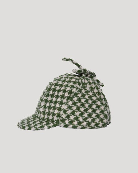 SHERLOCK Green Houndstooth