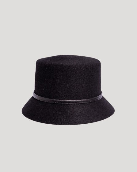 joshua-cuir-wool-felt black