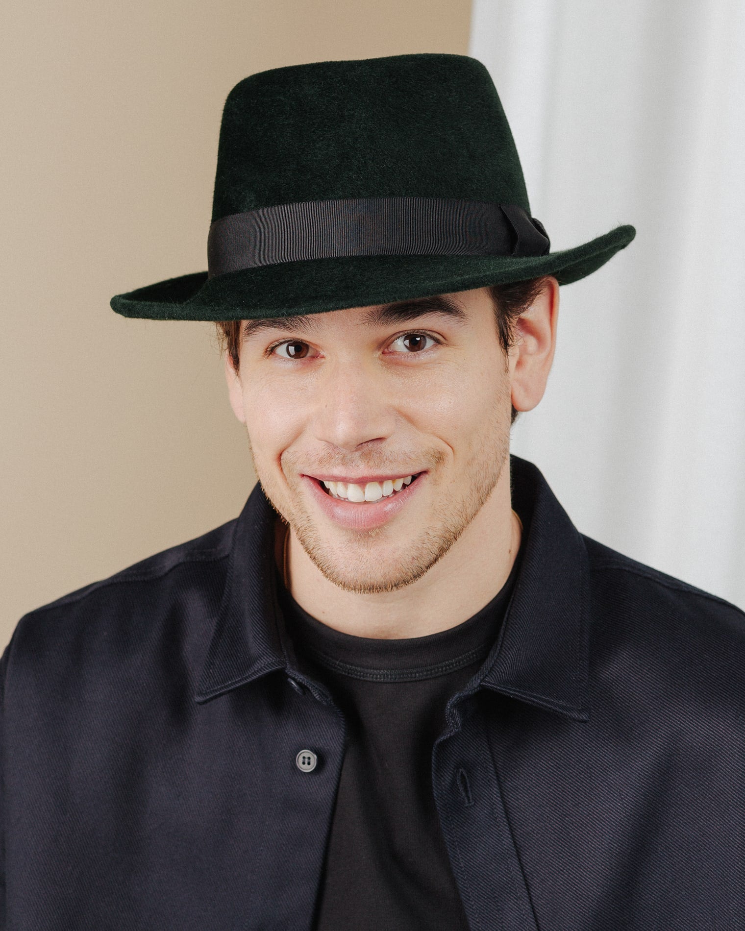 men wear deep-forest-green