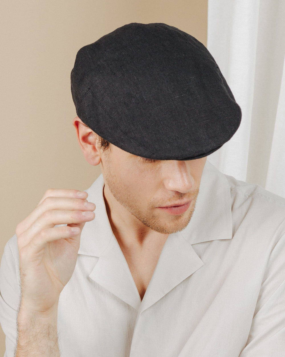 FITTED CAP Linen - Anthony Peto