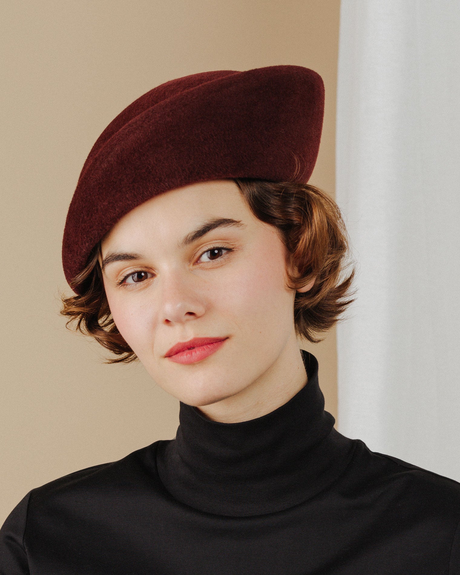 women wear burgundy